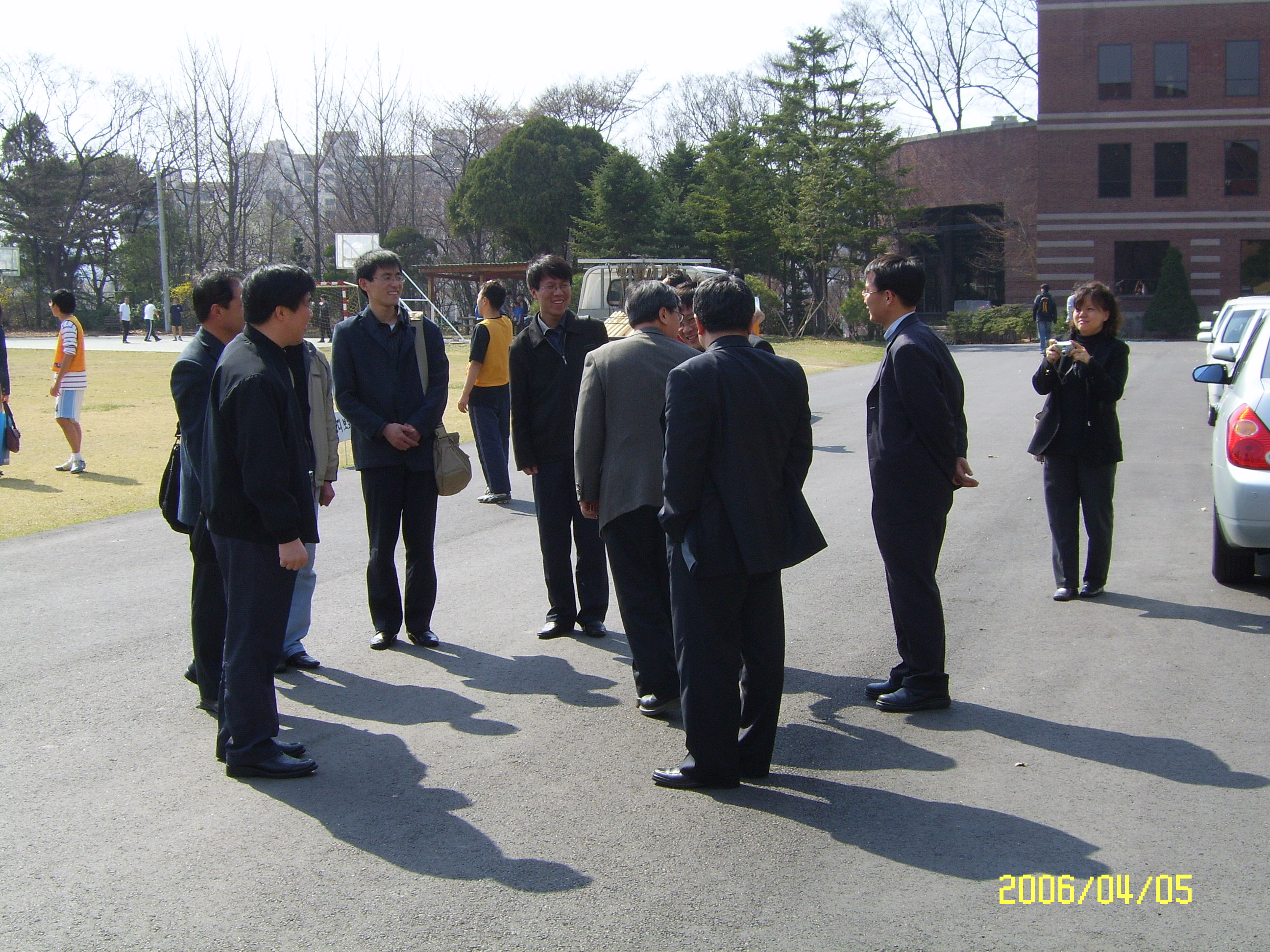 중국 태원교구 산서성 신학교 부원장 신부와 신학생 3명 방문(2006.4.5)