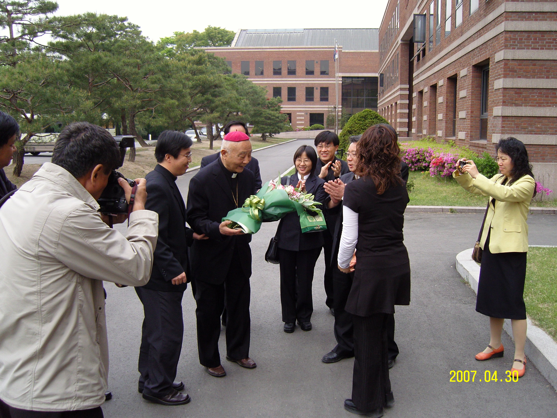 중국 태원교구 사제단 방문(2007.4.30)